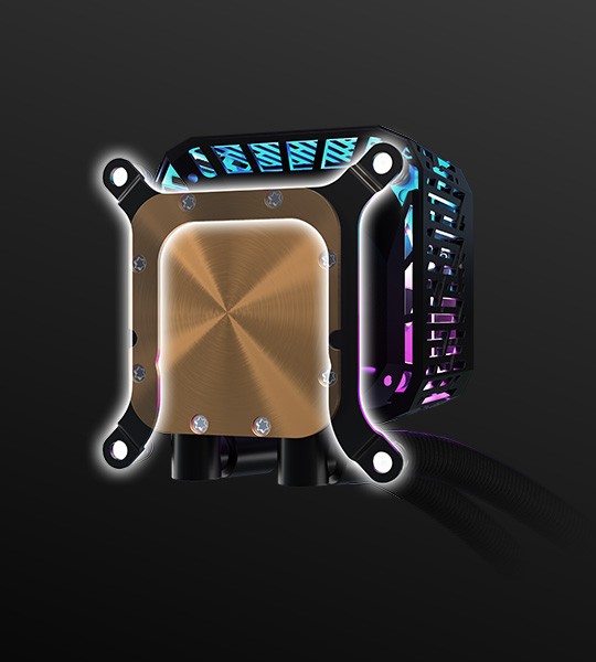 4SET-MAGNETIC WATER BLOCK